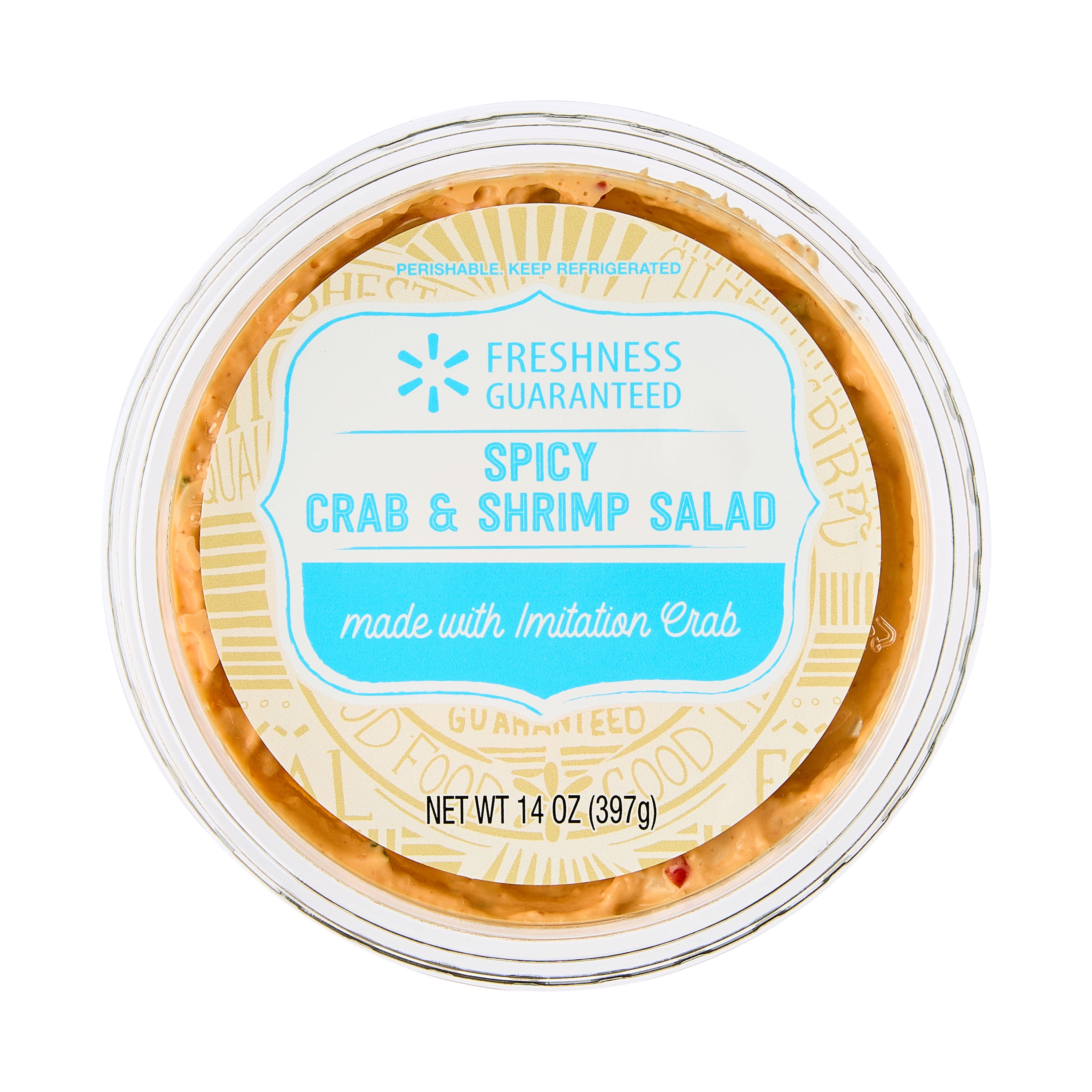 Freshness Guaranteed Spicy Crab and Shrimp Salad 14 oz in Plastic