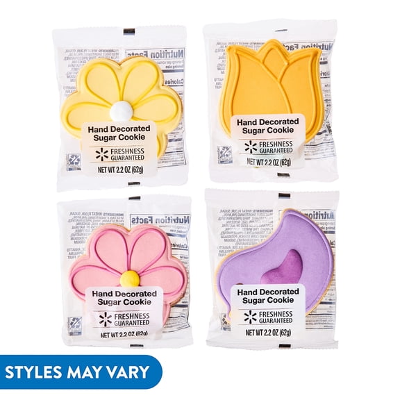 Freshness Guaranteed Hand Decorated Sugar Cookie, 2.2 oz (Styles May Vary)