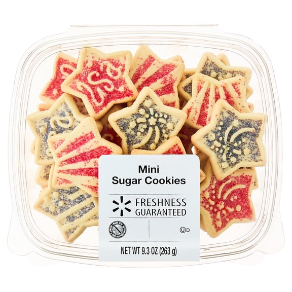 Freshness Guaranteed Mini Star Shaped Sugar Cookies, 9.3 oz