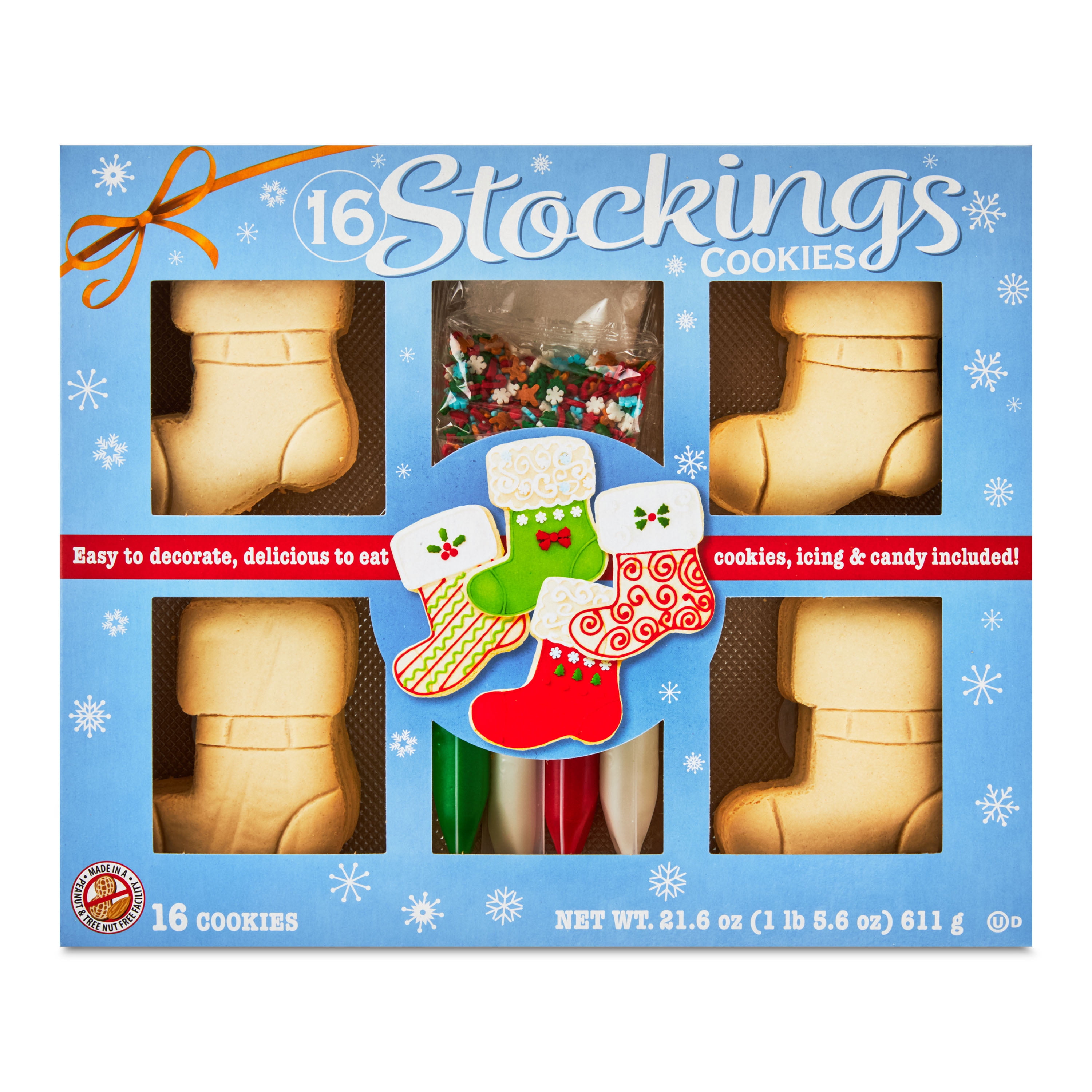 Freshness Guaranteed Stocking Vanilla Cookie Kit, 21.5 oz, 16 Count