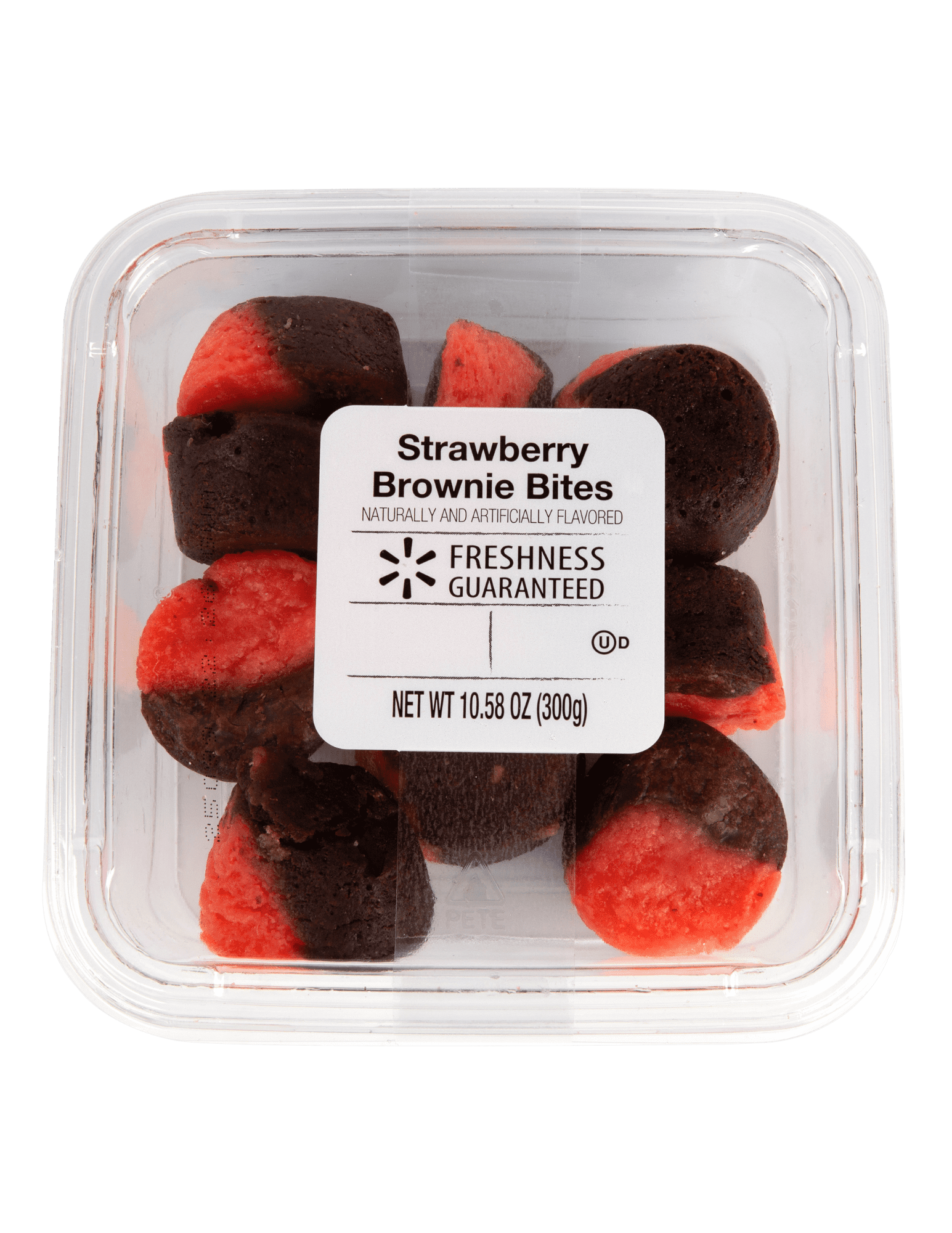Freshness Guaranteed Strawberry Brownie Duo Bites, 10.5 oz, 11 Count, Shelf-Stable, Moist, Baked, Dessert