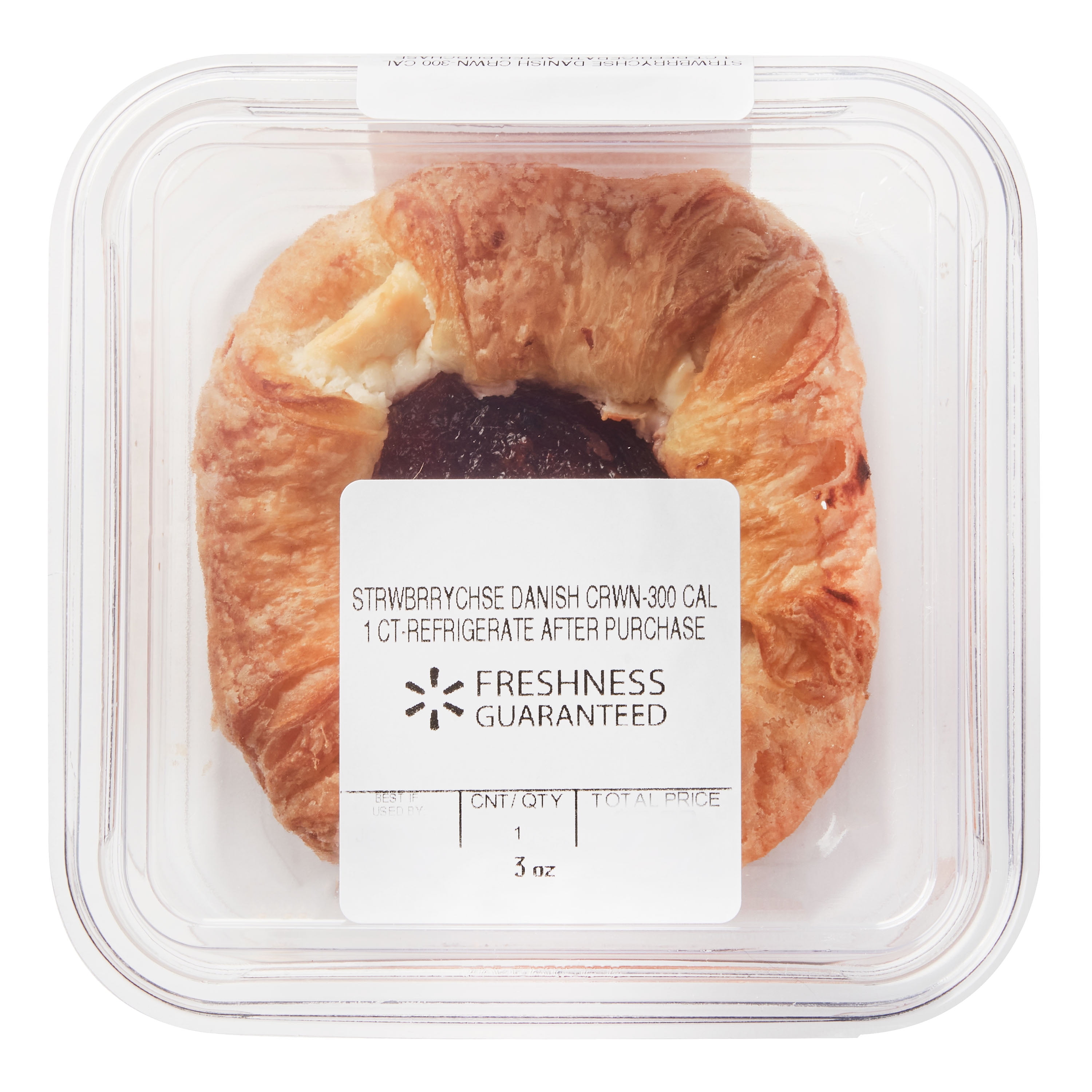 Freshness Guaranteed Strawberry Cheese Danish