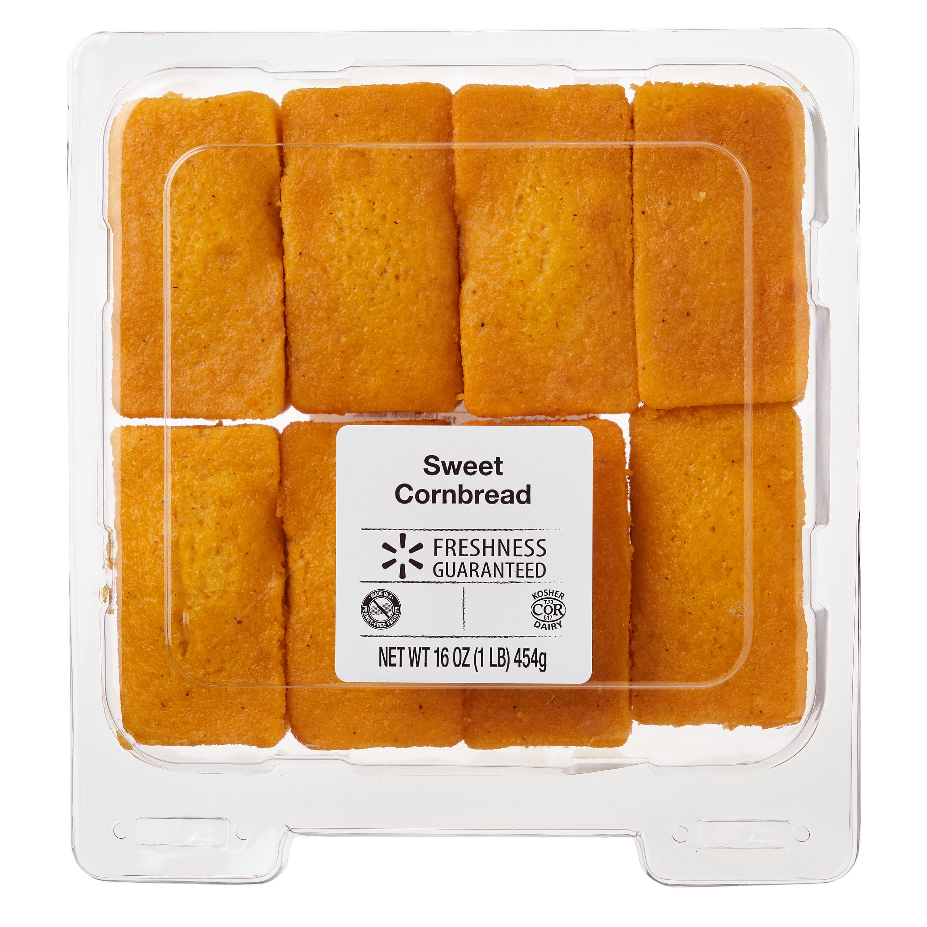 Freshness Guaranteed Mini Sweet Cornbread , 16 oz, 8 Count