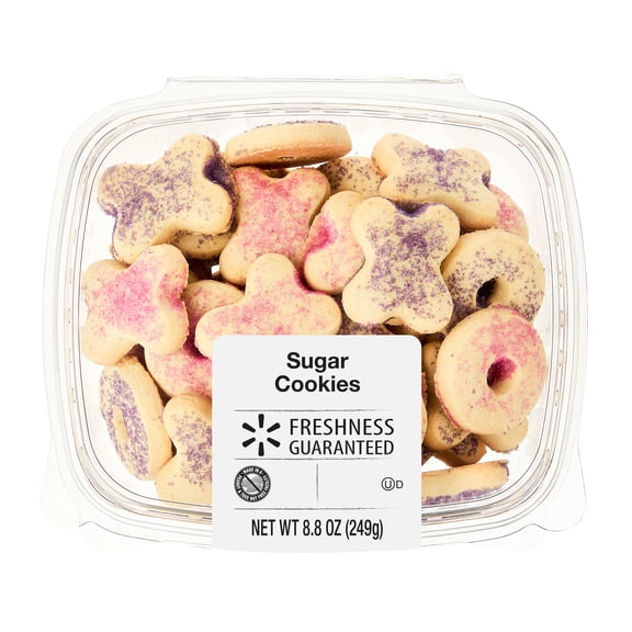 Freshness Guaranteed Valentine's Day Baked X's and O's Sugar Cookies, 8.8 oz