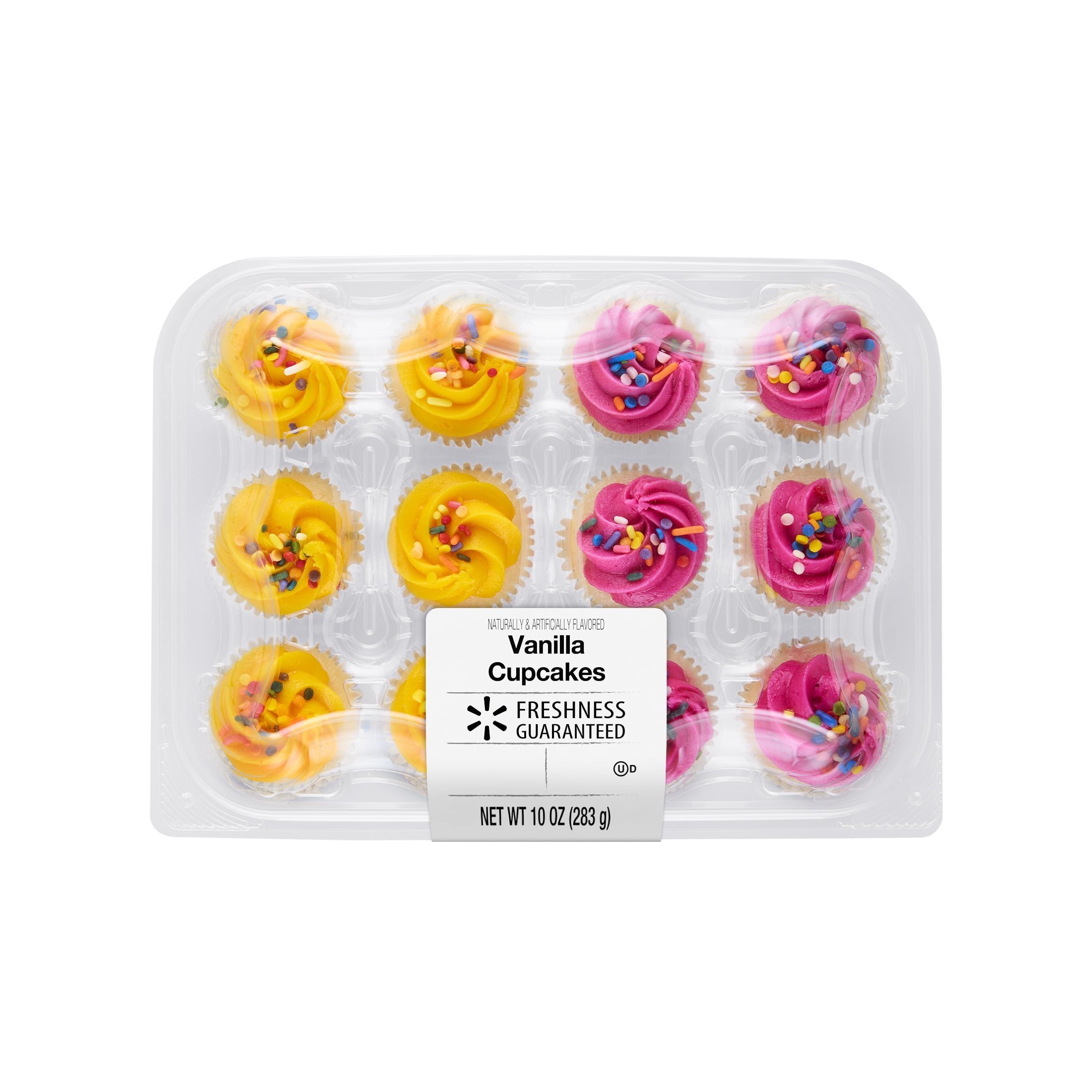 Freshness Guaranteed Vanilla Mini Cupcakes, 10 oz, 12 Count