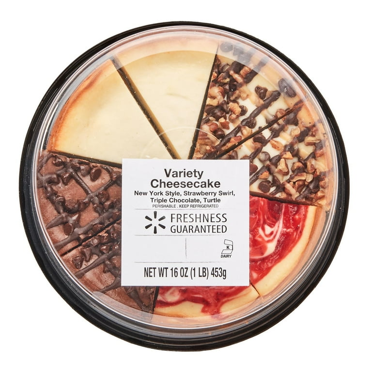 Freshness Guaranteed Variety Cheesecake, 16 oz, 8 Count