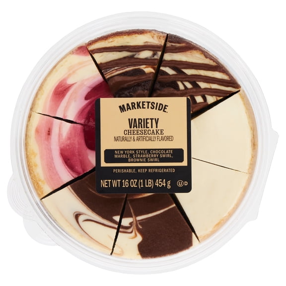 Marketside Variety Cheesecake, 16 oz, 8 Slices (Refrigerated)