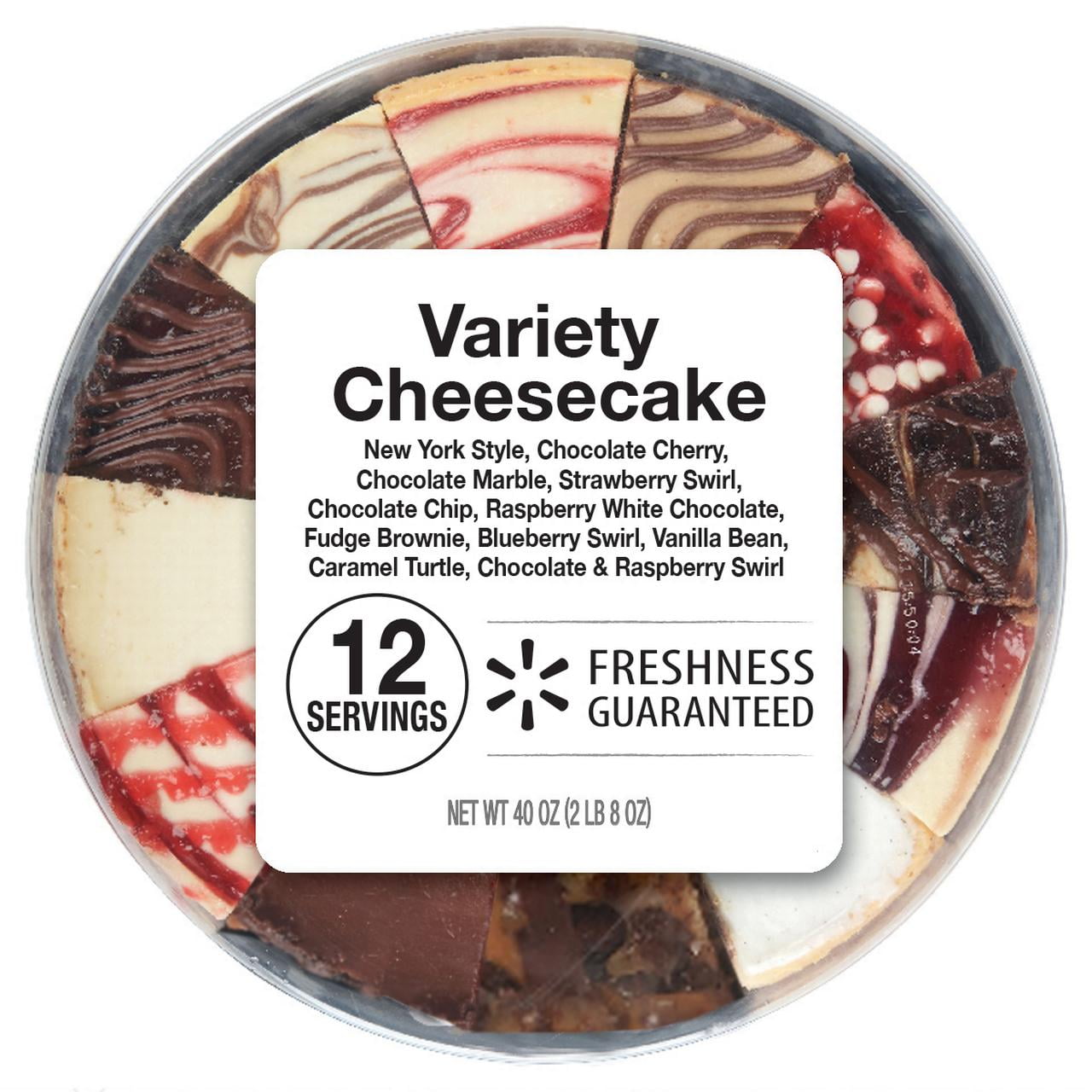 Freshness Guaranteed Variety Cheesecake, 40 oz