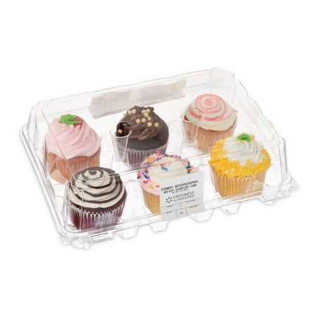 Freshness Guaranteed Variety Gourmet Filled Regular Cupcakes, 26 oz, 6 Count