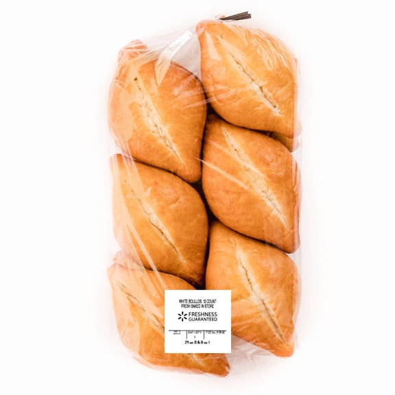 Freshness Guaranteed White Bolillos, 24 oz, 12 Count