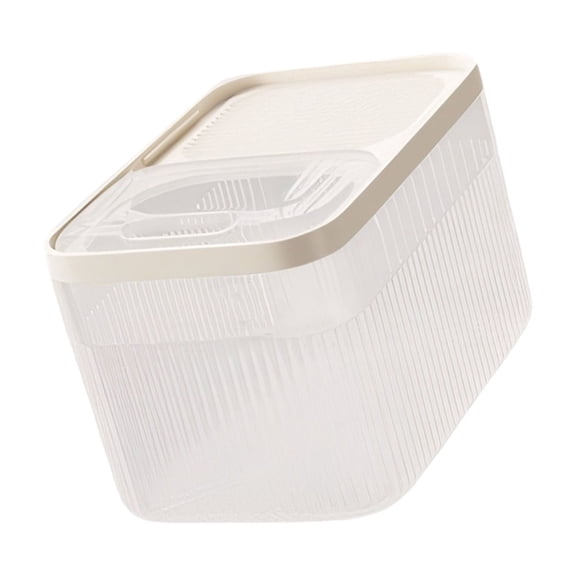 Freshness Locking Pet Storage Bin for Dog Cats with Large Capacity Crush Resistant Plastic Container Box