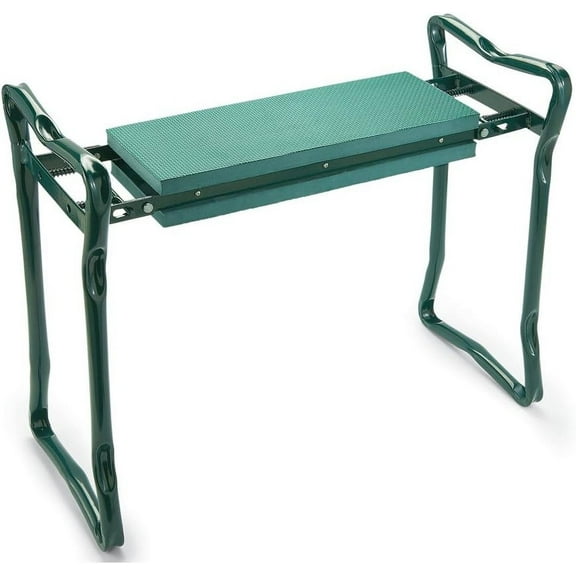 Freshnewlooks Folding Garden Kneeler Stool with Soft Cushion and Sitting Seat Pad