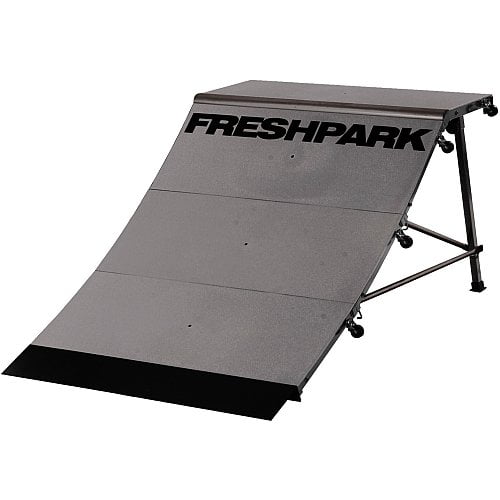 FreshPark Professional BMX and Skateboarding Quarter Pipe