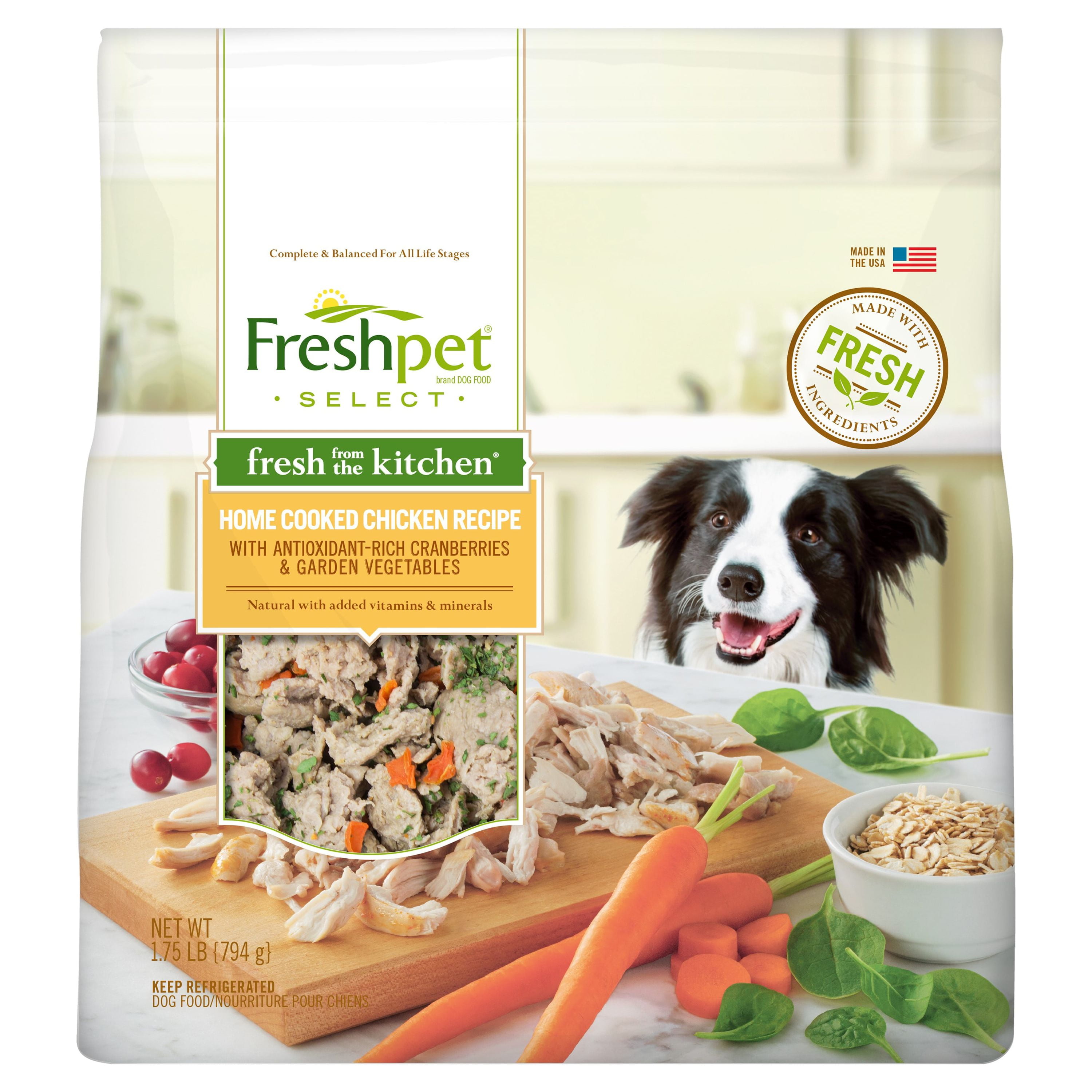 Freshpet Select Fresh From the Kitchen Home Cooked Chicken Recipe