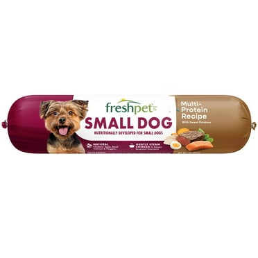 Freshpet Fresh Dog Food, Slice & Serve Roll, Small Dog Multi-Protein Recipe, 1 lb.