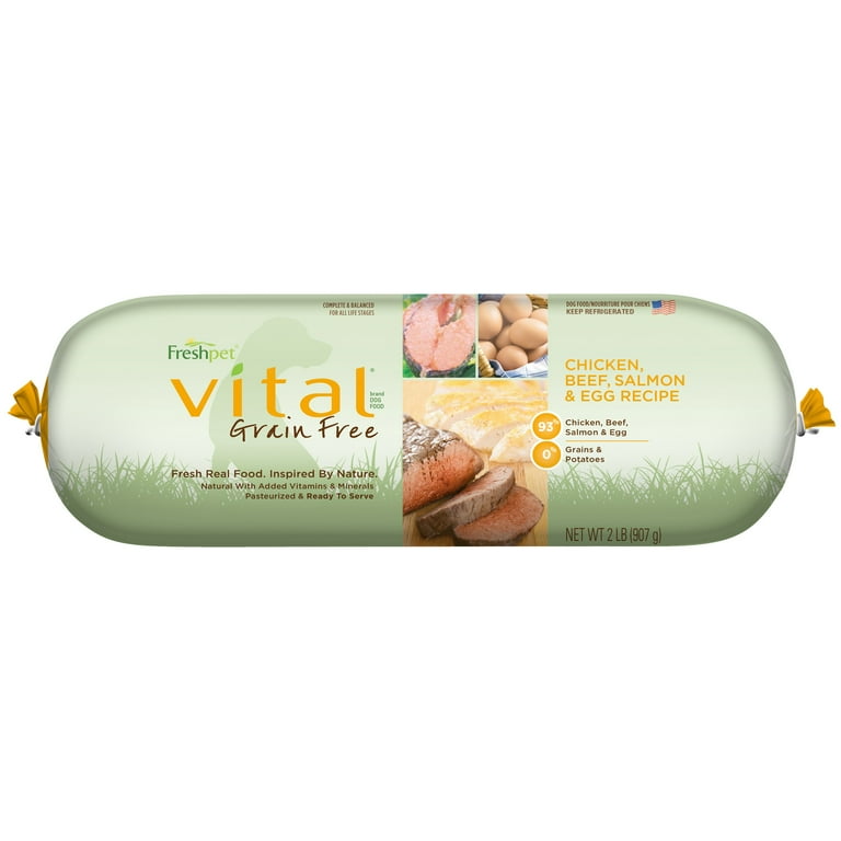 Freshpet vital grain free dog clearance food