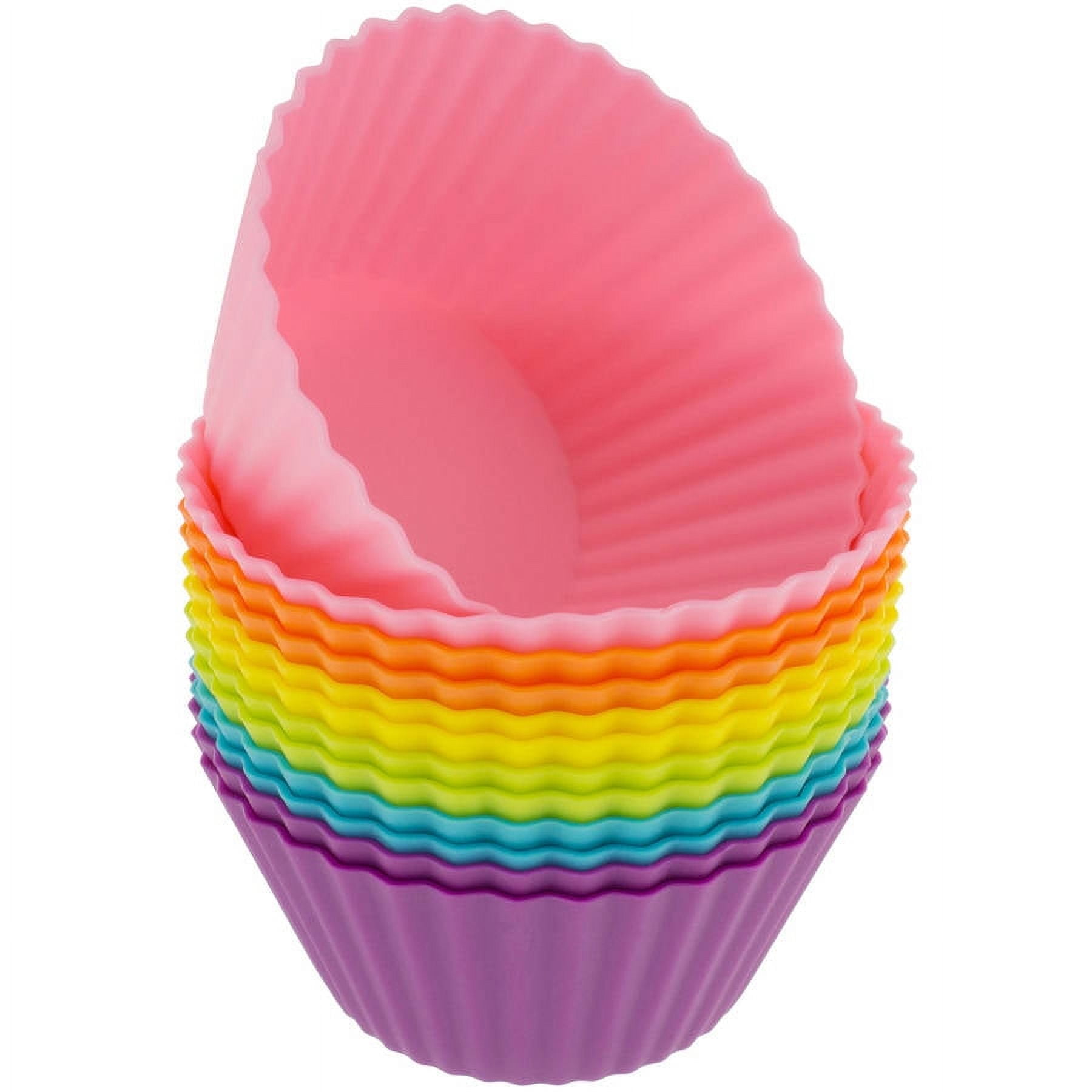 Freshware 1Cavity Nonstick Silicone Brioche Mold 12 Pieces