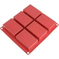 thumbnail image 1 of Freshware 6-Cavity Rectangle Soap Bar and Resin Premium Silicone Mold, SP-100RD, 1 of 5