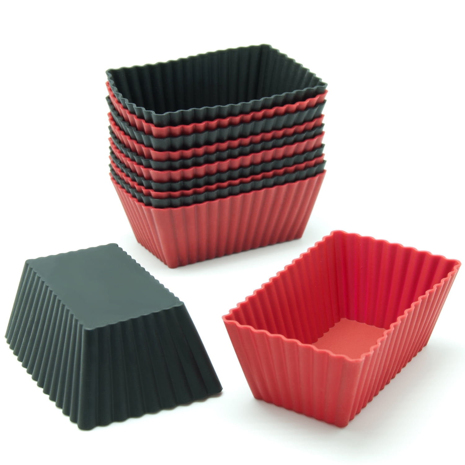 Freshware Silicone Baking Cups [24-Pack] Reusable Cupcake Liners Non-Stick  Muffin Cups Cake Molds Cupcake