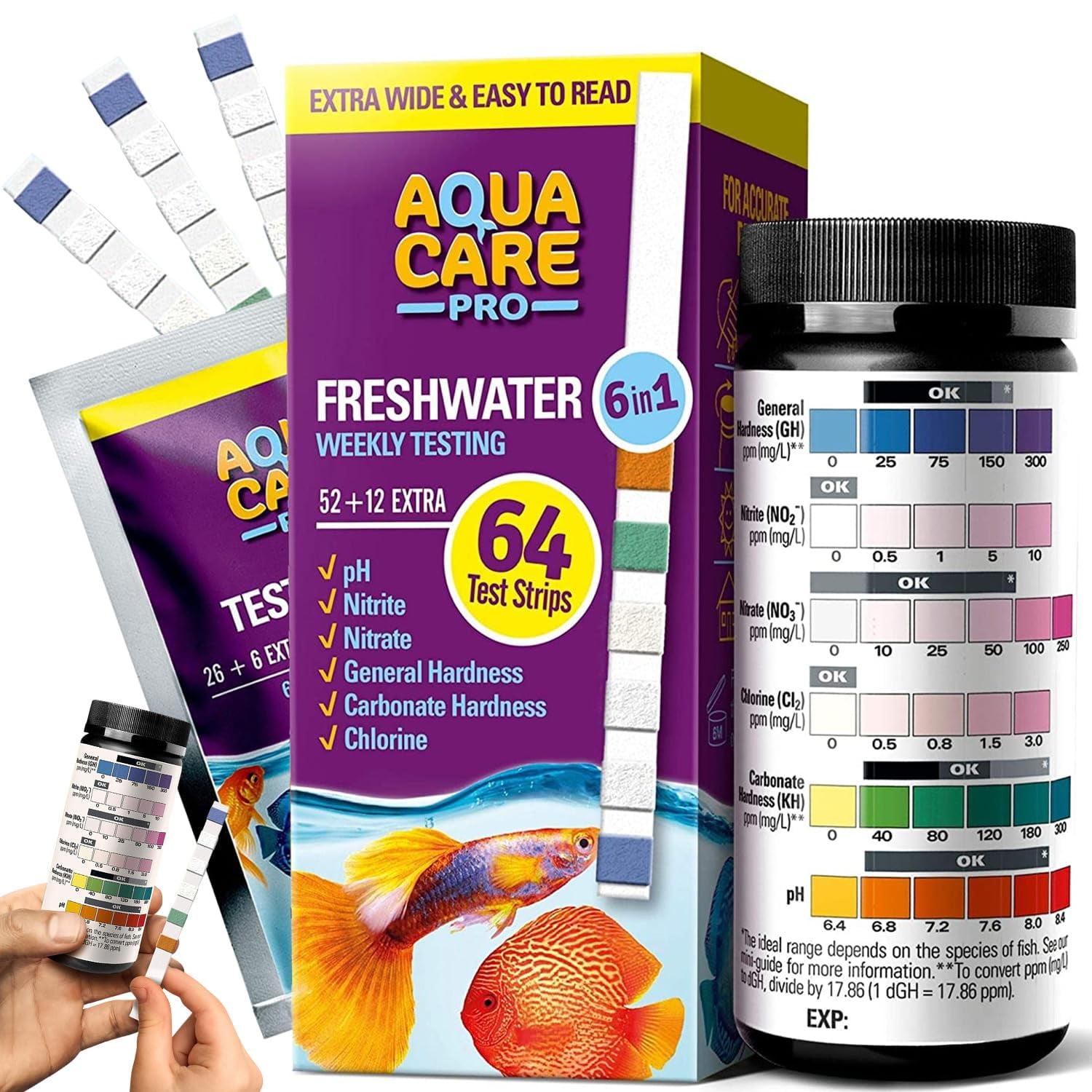 Fish tank test strips hot sale