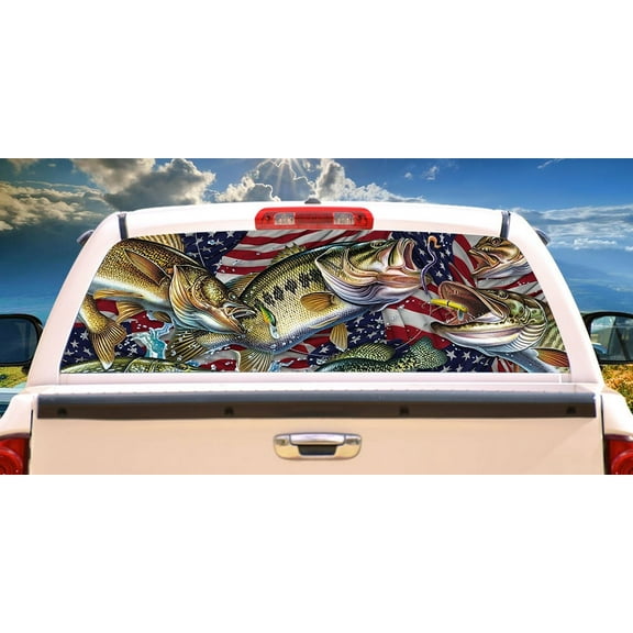 Freshwater Comrades Rear Window Graphic | HD Truck & Car Back Window Graphic SignMission