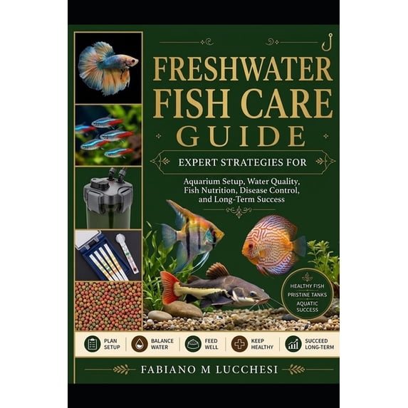 Pamphlet Setup Freshwater Fish Care Guide: Expert Strategies for Aquarium Setup, Water ...