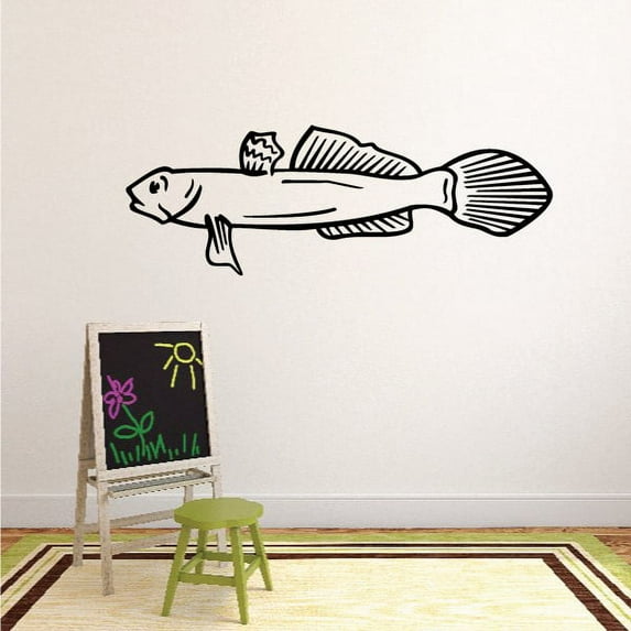 Freshwater Fish Fry Decal - 36 Inches
