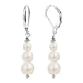 thumbnail image 1 of Freshwater Pearl Earrings 925 Sterling Silver Leverback Pearl Drop Earrings for Women Jewelry Gifts, 1 of 5