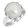 thumbnail image 1 of Freshwater Pearl Ring 925 Sterling Silver Handmade Jewelry, 1 of 5