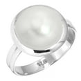 thumbnail image 1 of Freshwater Pearl Ring 925 Sterling Silver Handmade Jewelry, 1 of 5