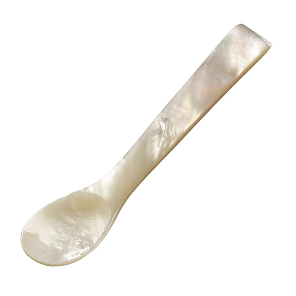 Great Atlantic Trading Freshwater Shell Caviar Spoon, 4 in