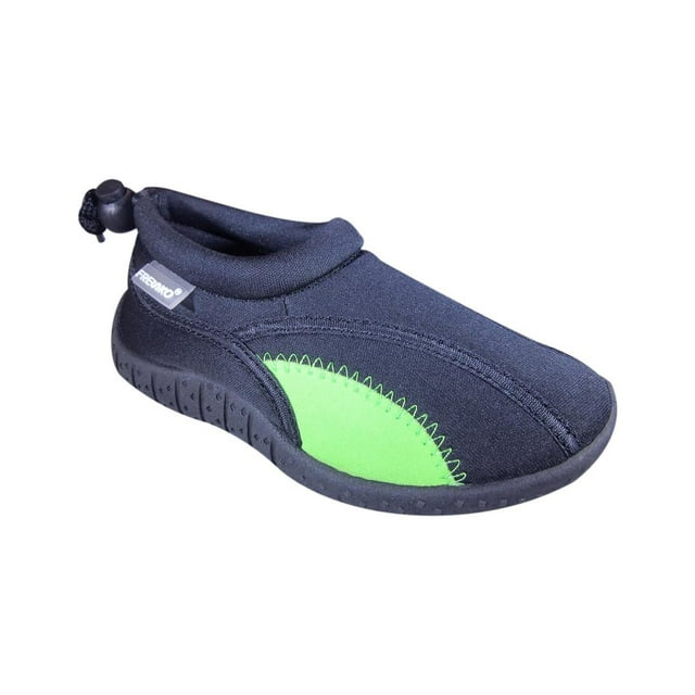 Fresko Toddler and Little Kids Water Shoes for Boys and Girls, Black Lime, Size: 8 Toddler