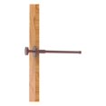 thumbnail image 1 of Fresno Collection Retractable Pullout Garment Rod in Antique Copper, 1 of 2