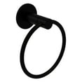 thumbnail image 1 of Fresno Collection Towel Ring in Matte Black, 1 of 2