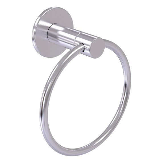 Fresno Collection Towel Ring in Satin Chrome