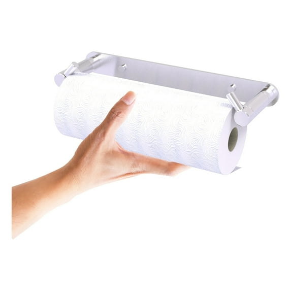 Fresno Collection Wall Mounted Rollerless Paper Towel Holder - Satin Chrome