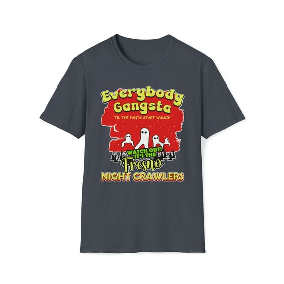 Fresno Nightcrawler, Gildan Unisex Softstyle T-Shirt, Graphic Tee, S-3XL
