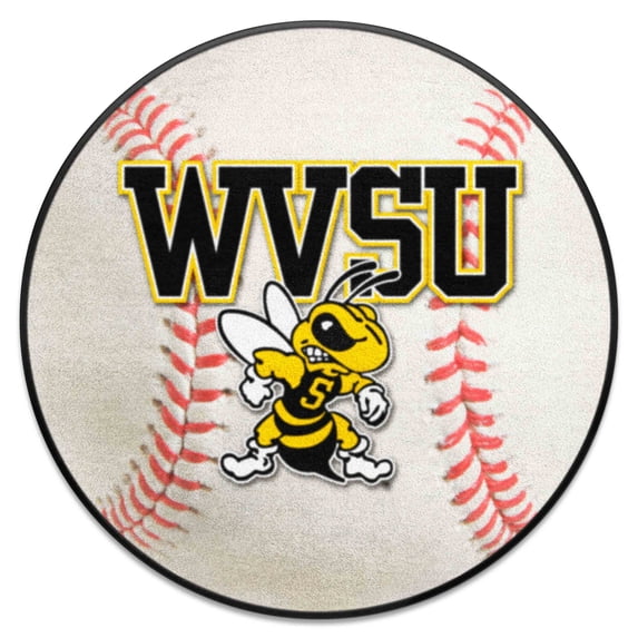 Fresno State Baseball Mat 27" diameter