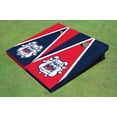thumbnail image 1 of Fresno State Bulldog 'Dog Face' Alternating Triangle Cornhole Boards, 1 of 1