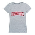 thumbnail image 1 of Fresno State Bulldogs Game Day Womens T-Shirt - Heather Grey, X-Large, 1 of 2