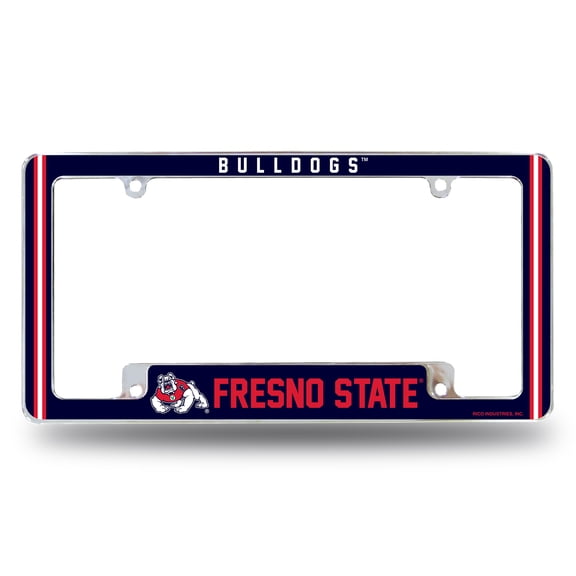 FRESNO STATE ALTERNATE DESIGN ALL OVER CHROME FRAME