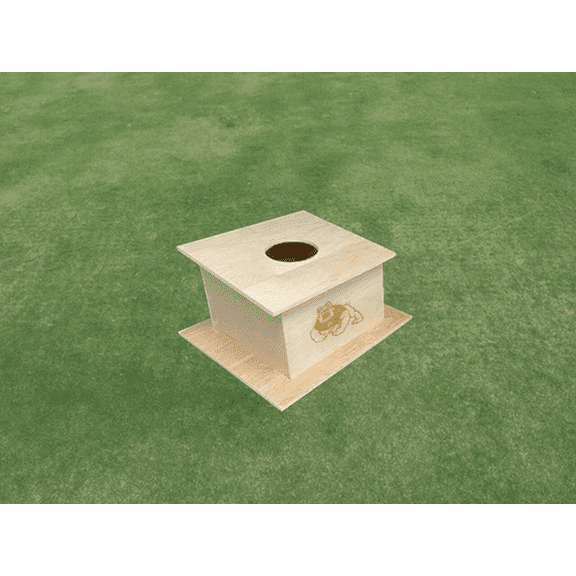 Fresno State University Engraved Cornhole Pro Air Mail Box