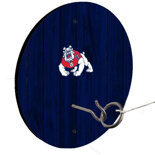 Fresno State University Navy Ring Toss Lawn Game