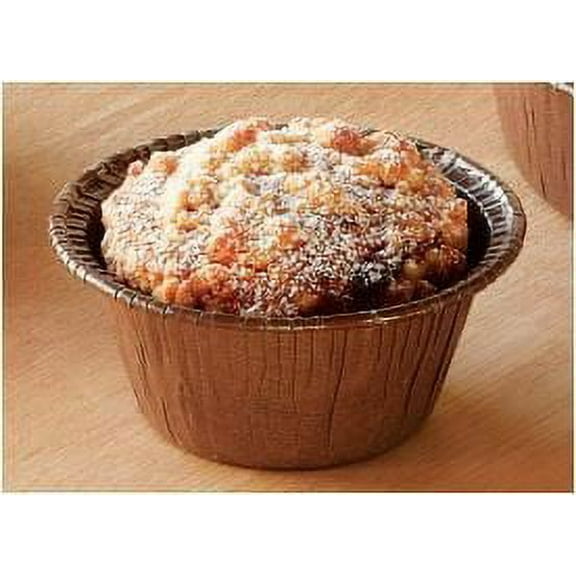 Frestanding Paper Baking Cup Brown - 2 3/8''x 1 9/16'' - 2520 pcs