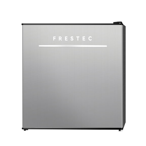 Frestec 1.7 Cu. Ft. Mini Fridge, Compact Refrigerator with Freezer, Adjustable Temperature Control, Energy-Efficient, Perfect for Dorm, Office, Home Bar,Grey