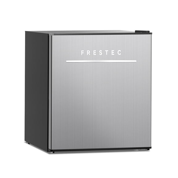 Frestec 1.7 Cu Ft Single-Door Mini Fridge Grey, New