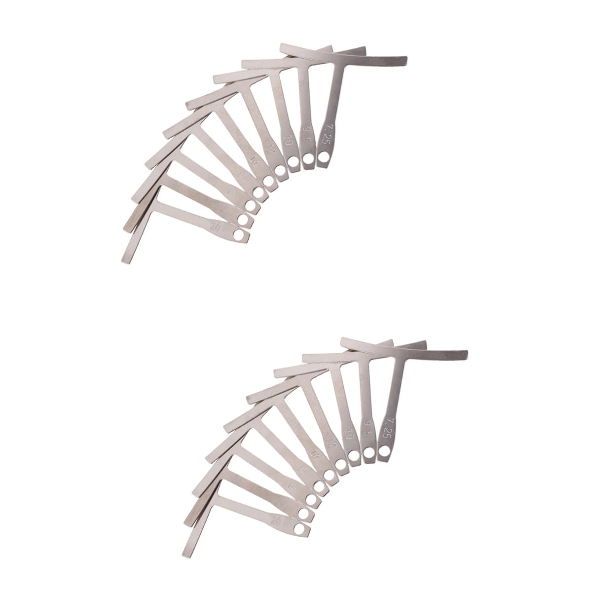 Fretboard Radius Gauge Digital Guitar Wire Radian Ruler Measuring Tool