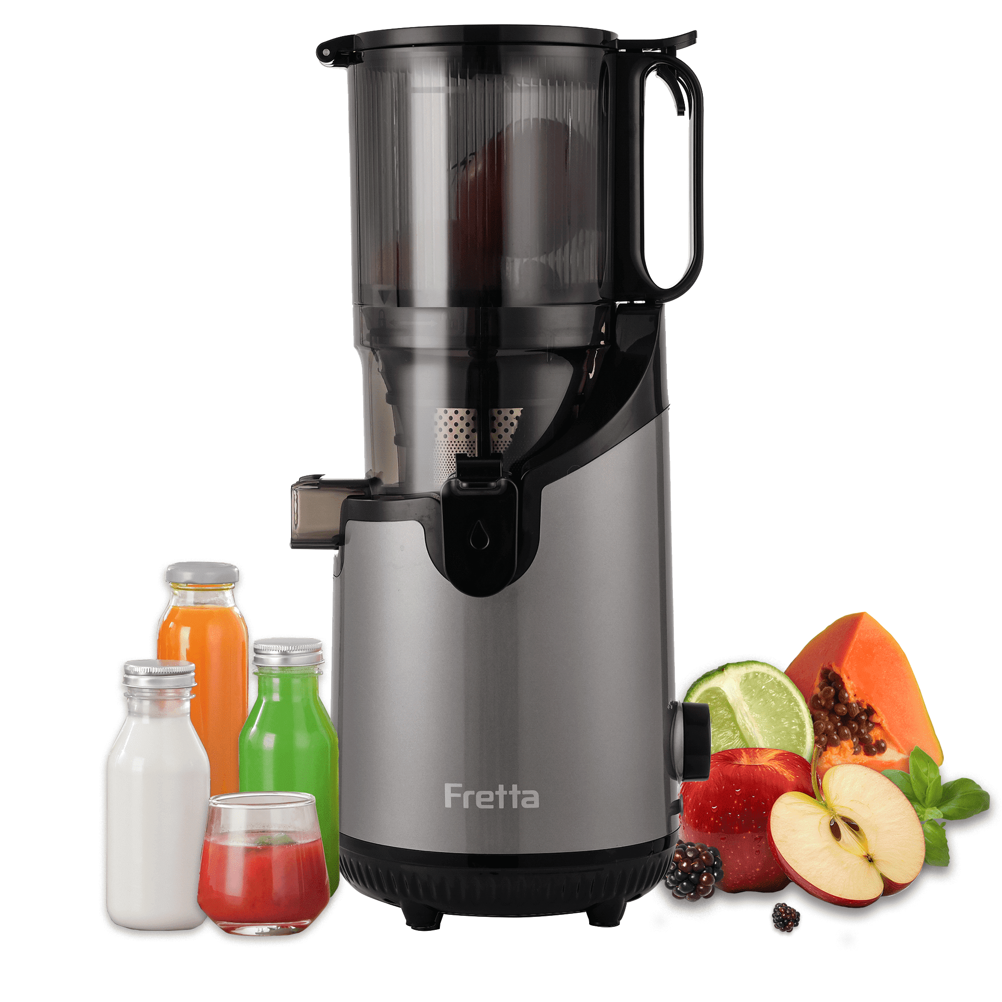 Fretta Cold Press Juicer with 5.3