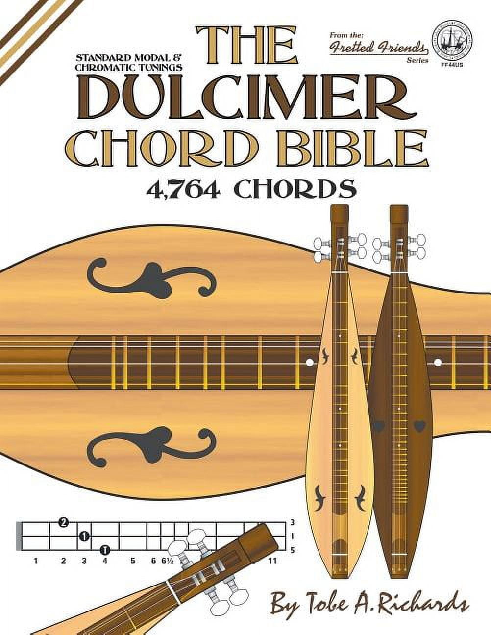 Fretted Friends The Dulcimer Chord Bible Paperback Walmart
