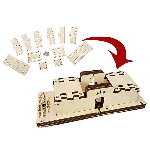 Fretting Miter Box Kit Cut Perfect Fret Slots In Necks And Fretboards